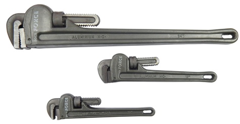 Ключ трубный с алюминиевой рукояткой 36