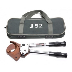 Кабелерез ручной с телескопическими ручками(медь/аллюминий/армированный кабель 500мм2 )в сумке Forsage F-D52J - фото