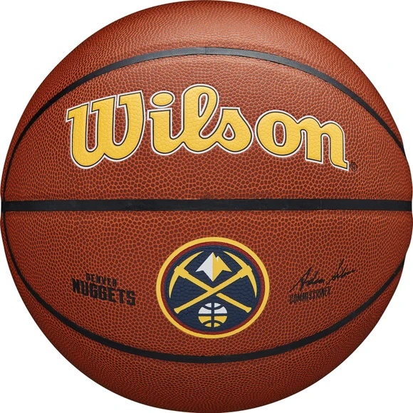 Мяч баскетбольный 7 WILSON NBA Team Alliance Denver Nuggets - фото