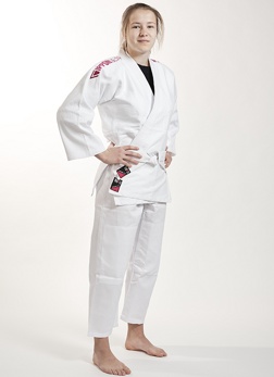 Кимоно дзюдо IPPON GEAR Future 2.0 Embroidery Pink 120-160 (цветное лого на плечах) - фото