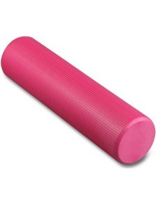 Ролик для йоги INDIGO IN022-PI  60см x 15см, розовый - фото