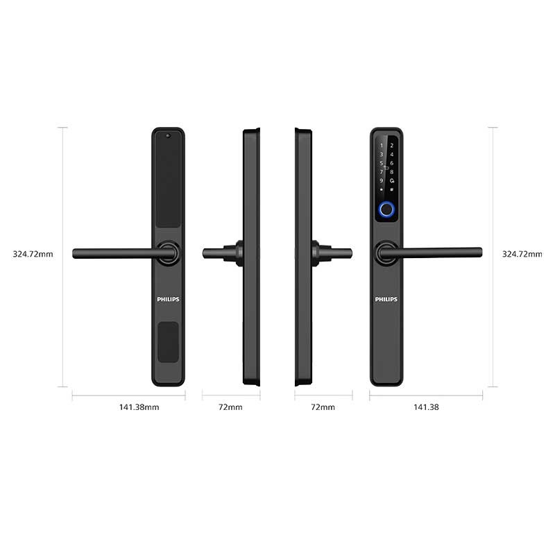 Умный дверной замок PHILIPS DDL608-5HWS - фото5