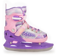 Коньки ледовые, раздвижные TIAN-E TE-IS281PRM, фиолетовые - фото2