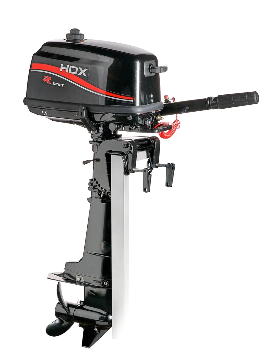 Лодочный двухтактный мотор HDX T 5 BMS R-Series - фото