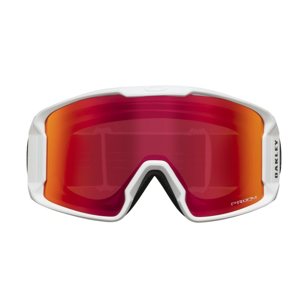 Маска горнолыжная Oakley Line Miner XL (Линза: Prizm Snow Torch Iridium), matte white - фото2