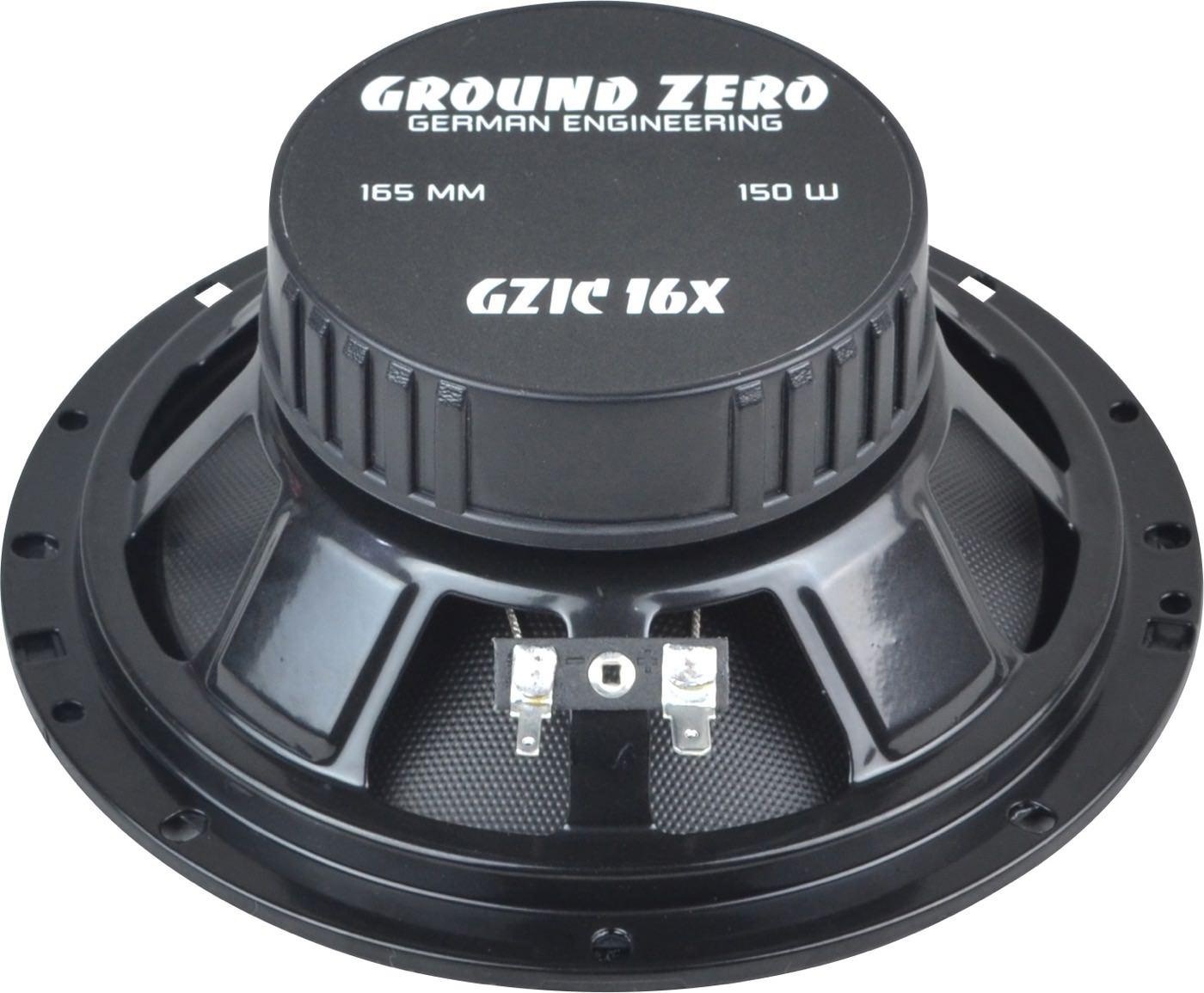 Компонентная двухполосная акустическая система Ground Zero GZIC 16X - фото4
