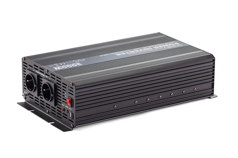 Автомобильный инвертор Geofox M 3000W/24v-2p - фото2