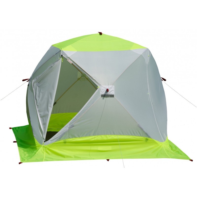 Палатка для зимней рыбалки ЛОТОС Куб 3 Классик ЭКО (БЕЛ) - фото