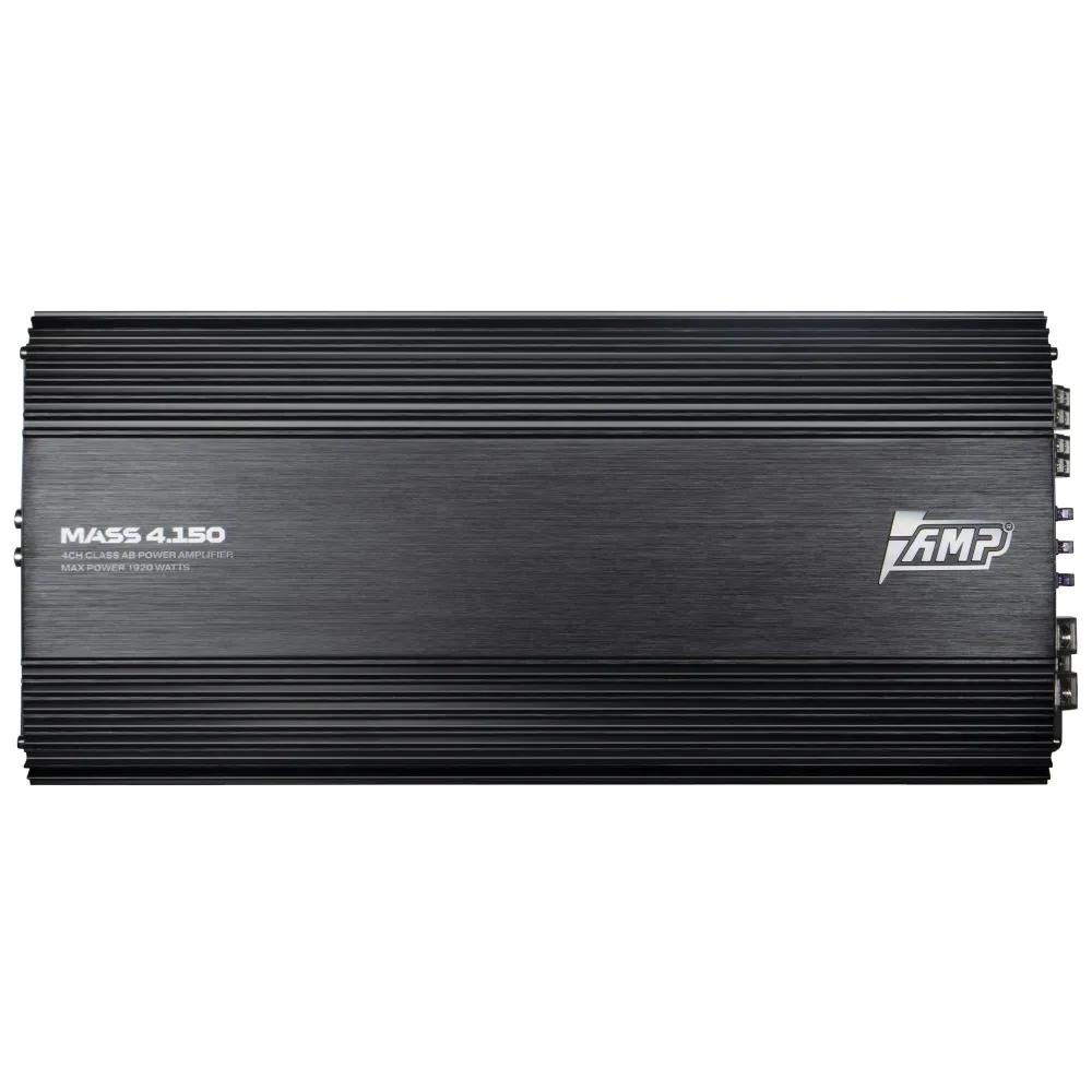 Автомобильный 4-х канальный усилитель AMP MASS 4.150 - фото