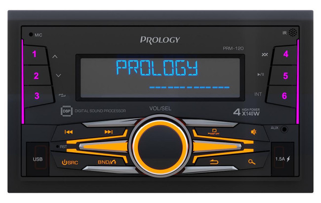 Автомагнитола 2-DIN PROLOGY PRM-120 POSEIDON - фото