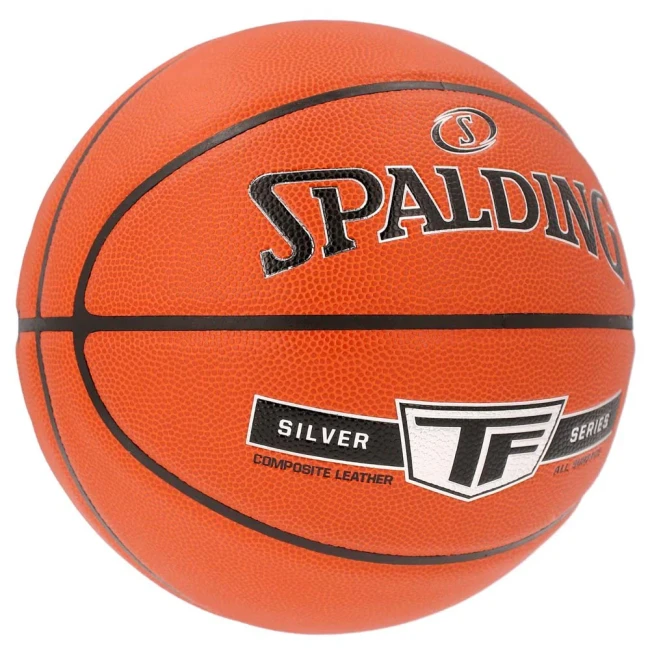 Мяч баскетбольный 7-го размера Spalding TF Silver series - фото2