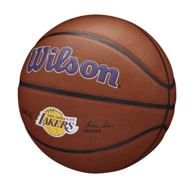 Мяч баскетбольный 7-го размера Wilson NBA Team Alliance L.A. Lakers - фото3