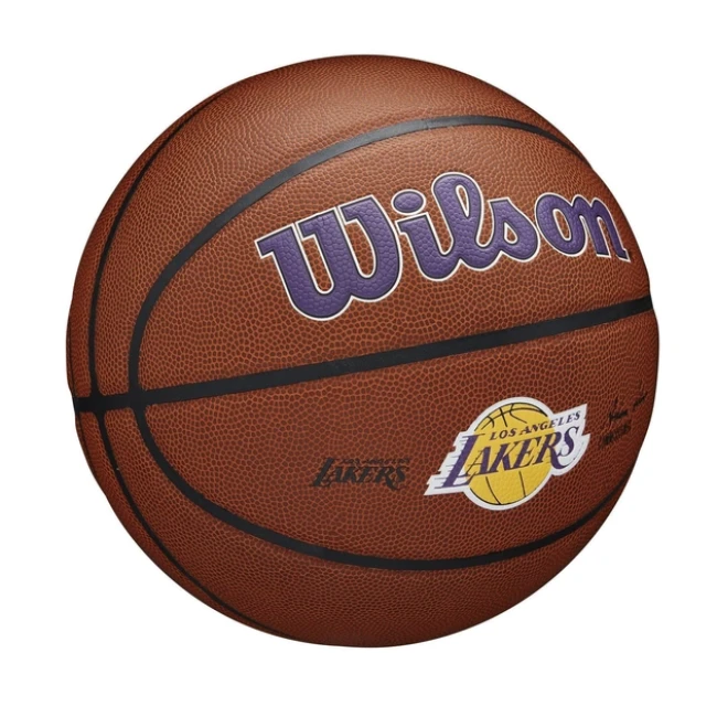 Мяч баскетбольный 7-го размера Wilson NBA Team Alliance L.A. Lakers - фото2