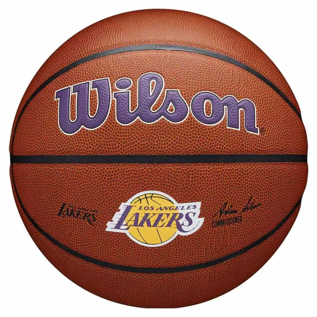 Мяч баскетбольный 7-го размера Wilson NBA Team Alliance L.A. Lakers - фото