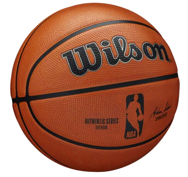 Мяч баскетбольный 7 WILSON NBA Authentic Outdoor - фото2