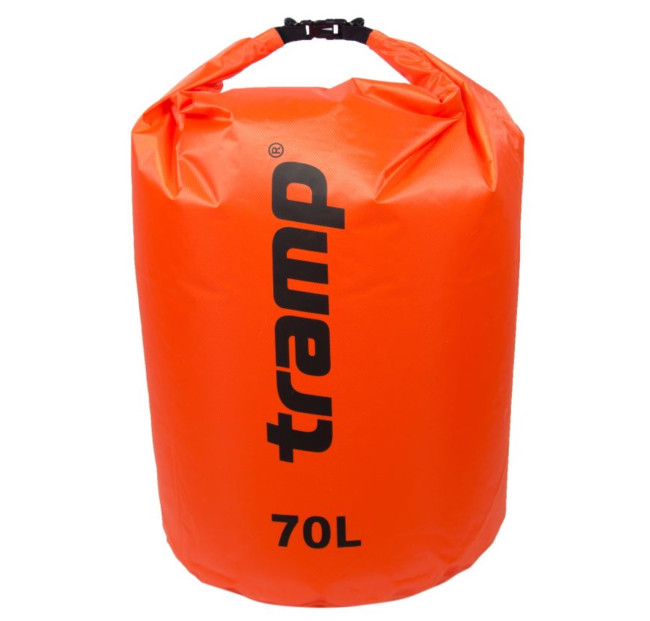 Гермомешок Tramp PVC Diamond Rip-Stop TRA-209-orange оранжевый 70 л  - фото