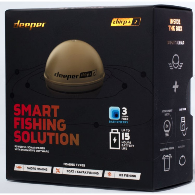 Эхолот рыболовный Deeper Smart Sonar CHIRP+ 2 - фото2