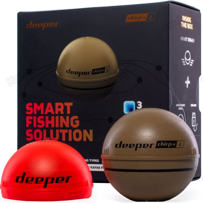 Эхолот рыболовный Deeper Smart Sonar CHIRP+ 2 - фото