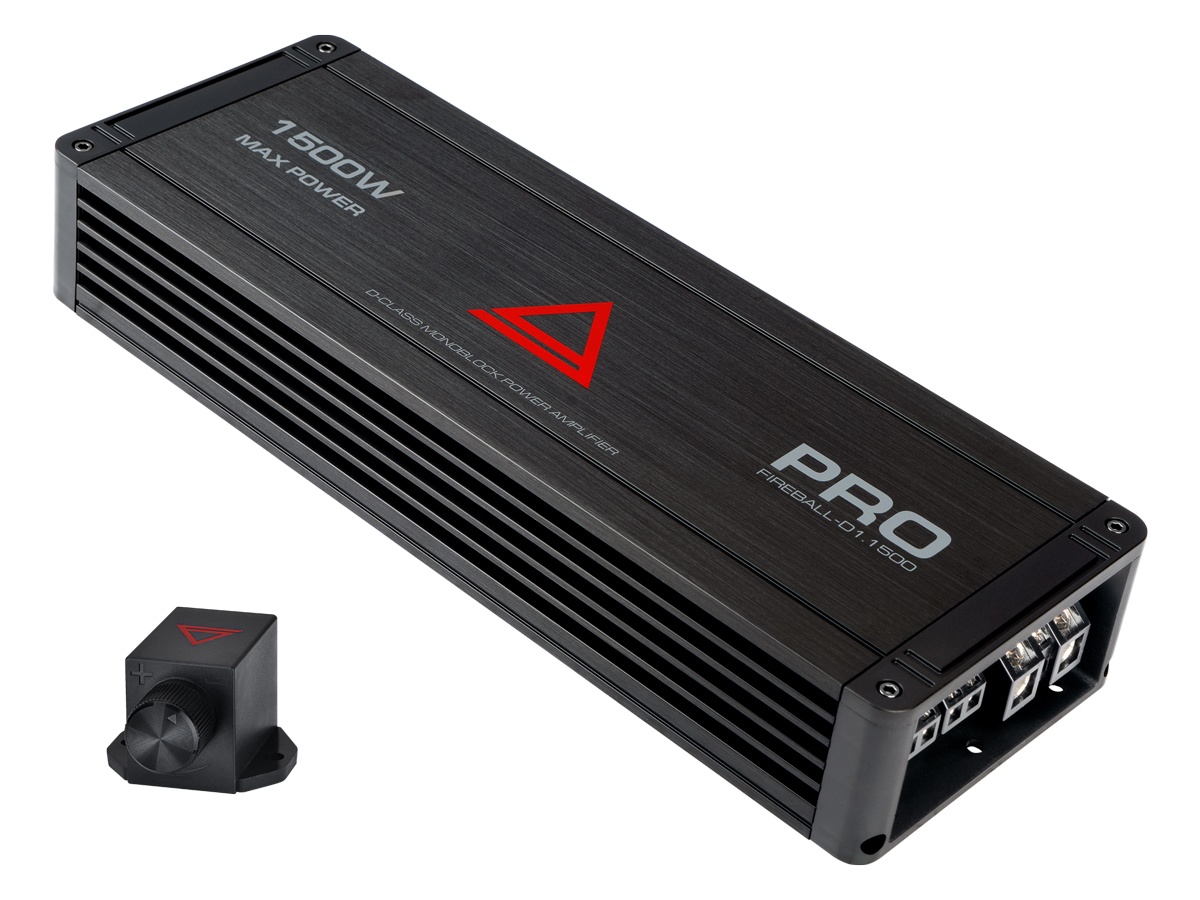 Усилитель автомобильный AURA FIREBALL-D1.1500 PRO - фото