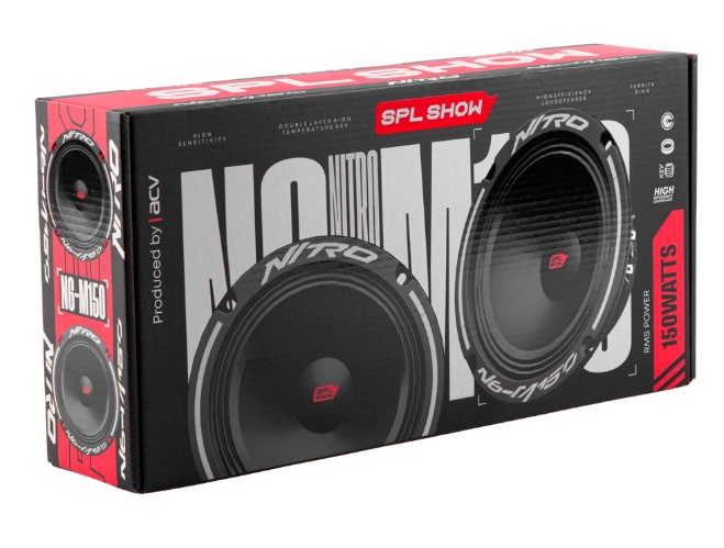 Среднечастотная акустическая система ACV SPL SHOW NITRO N6-M150 - фото6