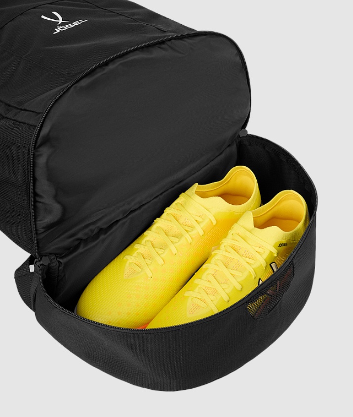 Рюкзак спортивный Jogel Camp Double Bottom 2.0 (черный), двойное дно, 30 литров - фото5