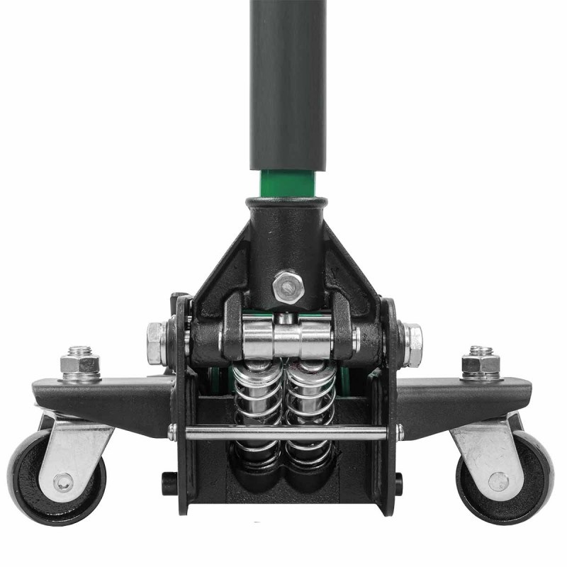 Домкрат подкатной гидравлический двухпоршневой 3т (h min 85мм, h max 430мм) RockFORCE RF-T830018 HT - фото3