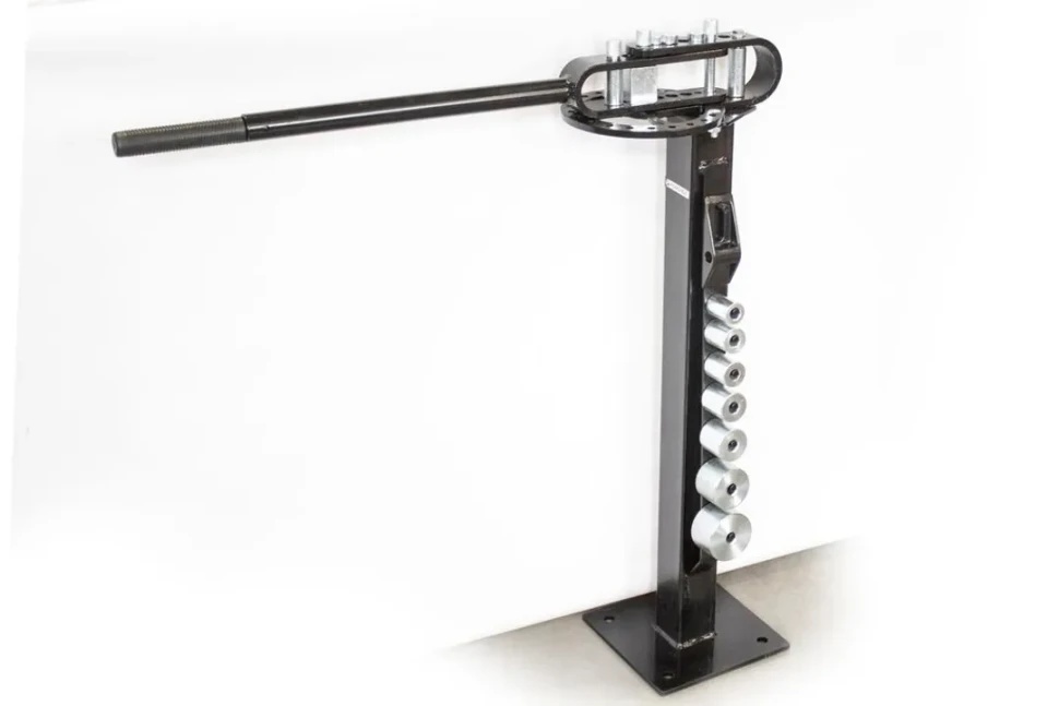 Трубогиб механический универсальный на стойке (1'', 1 1/4'', 1 1/2'', 1 3/4'', 2 1/2'', 3'') Forsage F-TRA6001 - фото