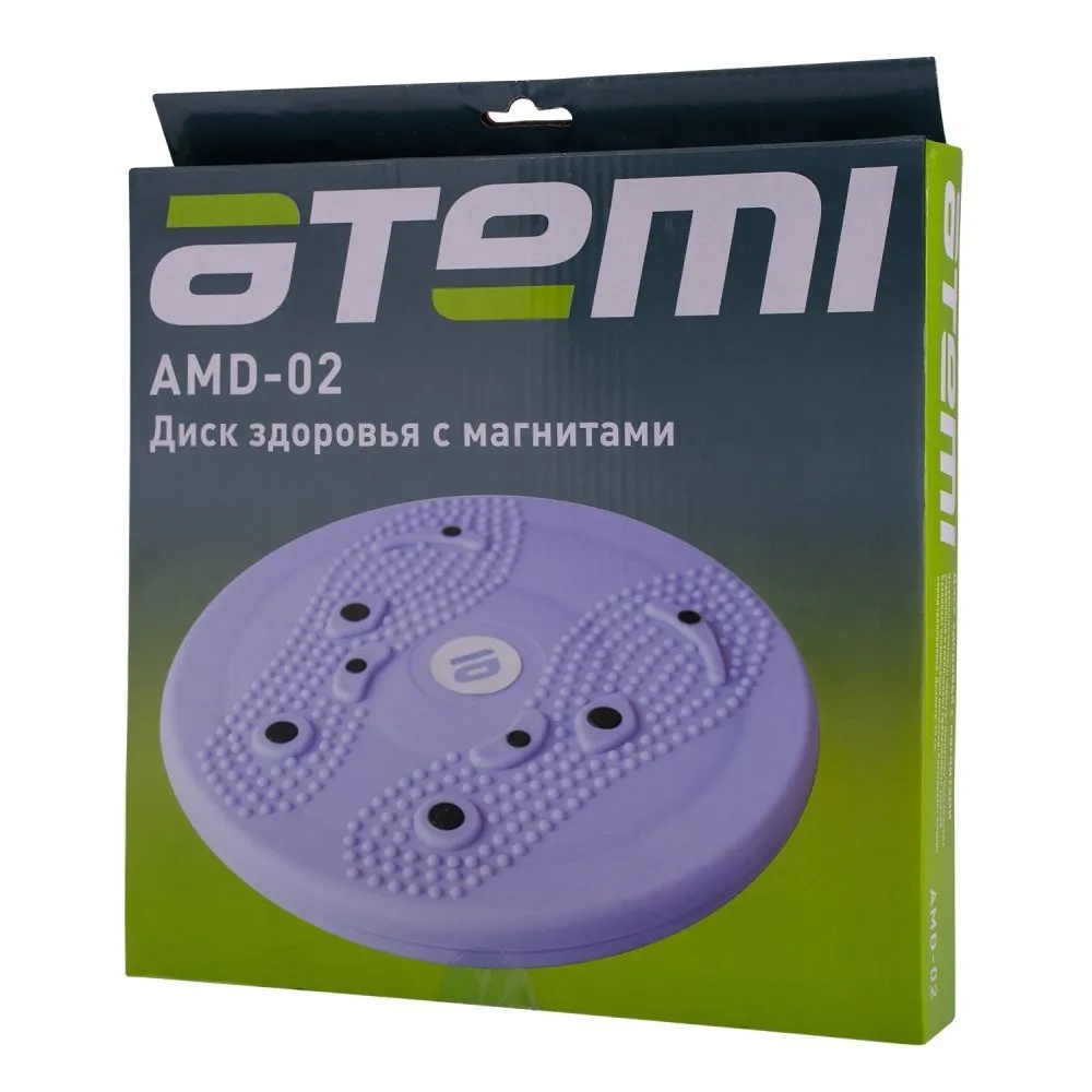 Диск здоровья массажный Atemi, AMD02, с магнитами, 25 см - фото3