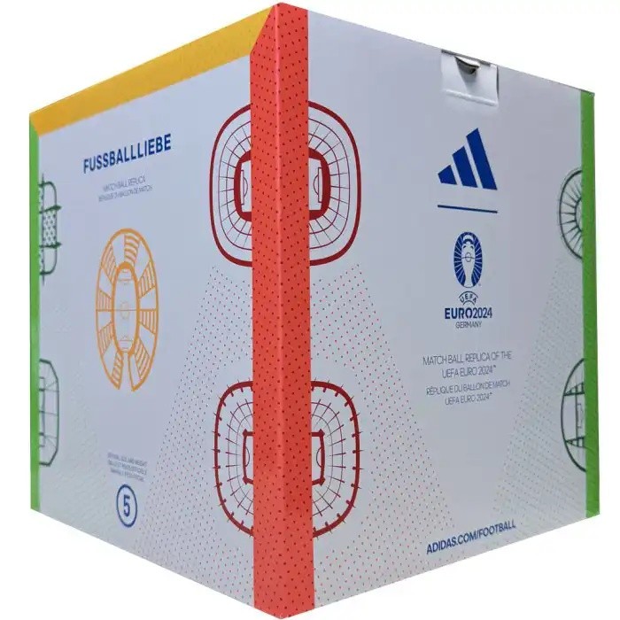 Мяч футбольный 5 ADIDAS EURO 2024 LGE BOX - фото5