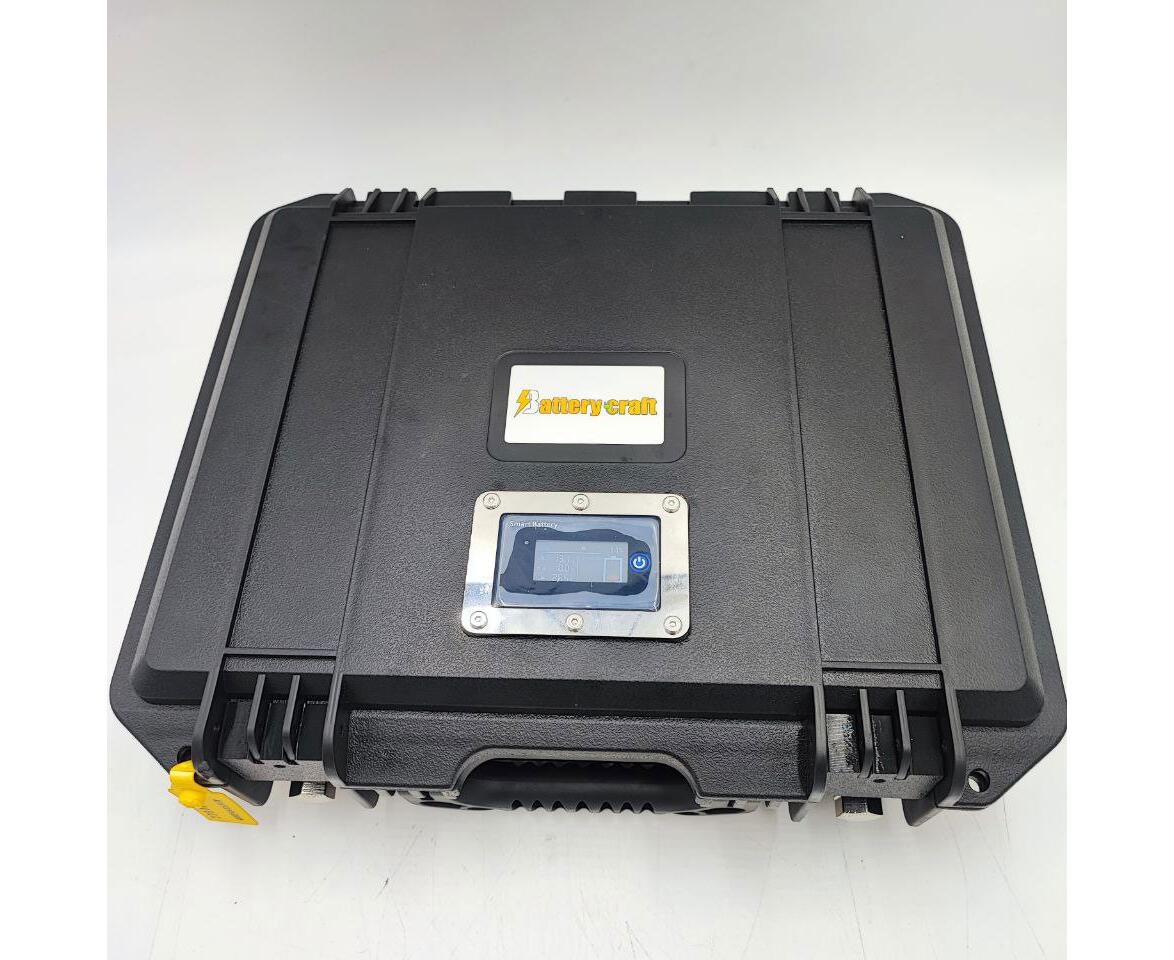 Аккумулятор BatteryCraft Lifepo4 12V 90Ah BMS 100 A c Bluetooth (черный корпус) - фото3