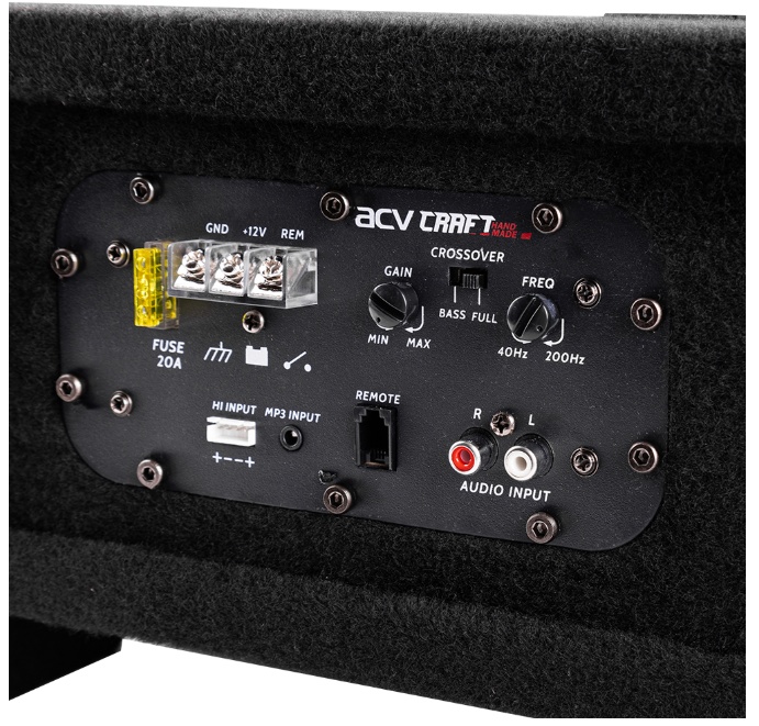 Сабвуфер автомобильный ACV BS10A CRAFT - фото4