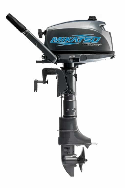 Лодочный двухтактный мотор MIKATSU M 5 FHS + Внешний топливный бак 12 л - фото6
