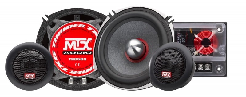 Компонентная двухполосная акустическая система MTX TX650S - фото2