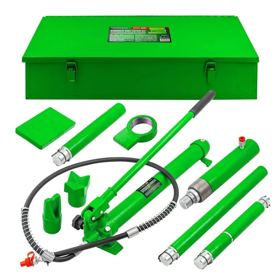 Набор гидравлического оборудования для правки кузова 20т RockFORCE RF-TRA0204-2 - фото