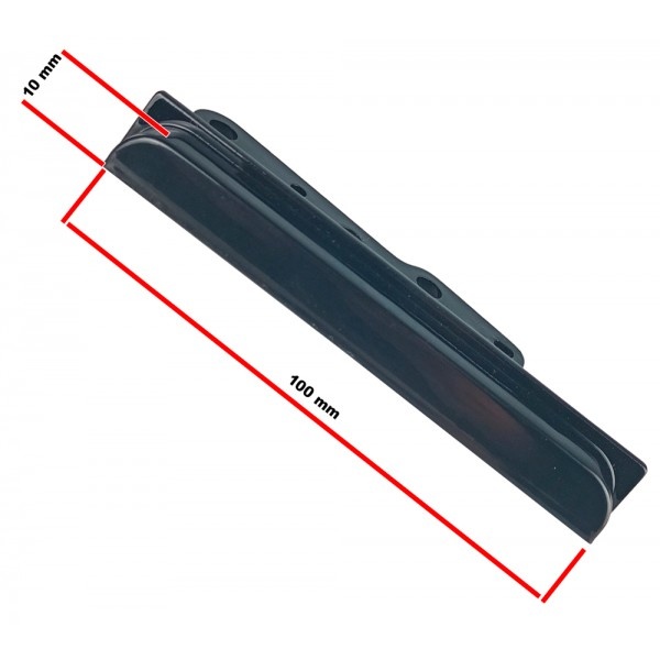CARAV 11-910 - 2-DIN переходная рамка TOYOTA универсальная / 200x100mm -> 178x100mm (блест.черная) - фото4