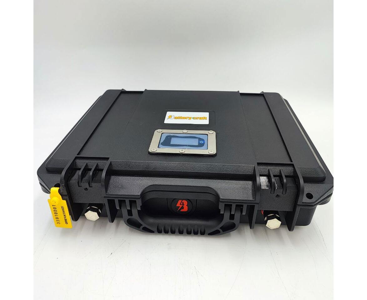 Аккумулятор BatteryCraft Lifepo4 12V 90Ah BMS 100 A c Bluetooth (черный корпус) - фото