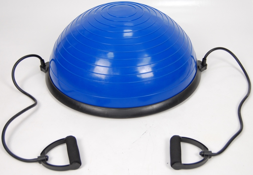 Балансировочная платформа AMETIST BOSU ball 58 см - фото6