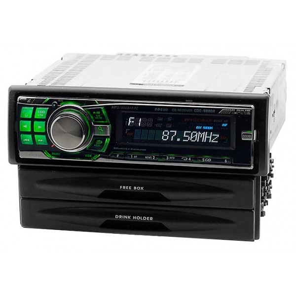 CARAV 11-906 - 1-DIN карман универсальный (176*49*132 mm / c выдвижными подстаканниками) - фото6