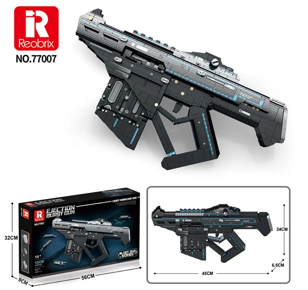 Конструктор Автомат Reobrix 77007 Kriss Vector Pro - фото4