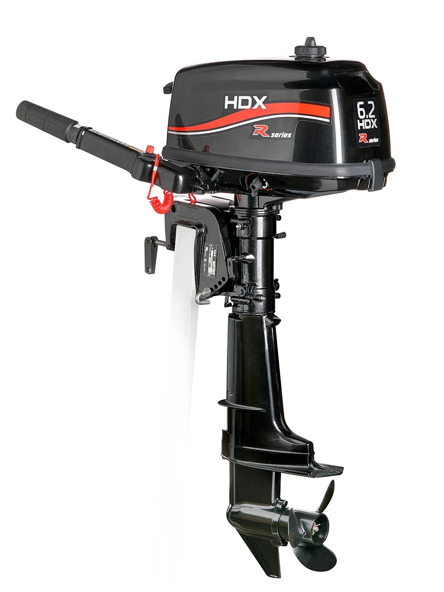Лодочный двухтактный мотор HDX T 6,2 BMS R-Series - фото