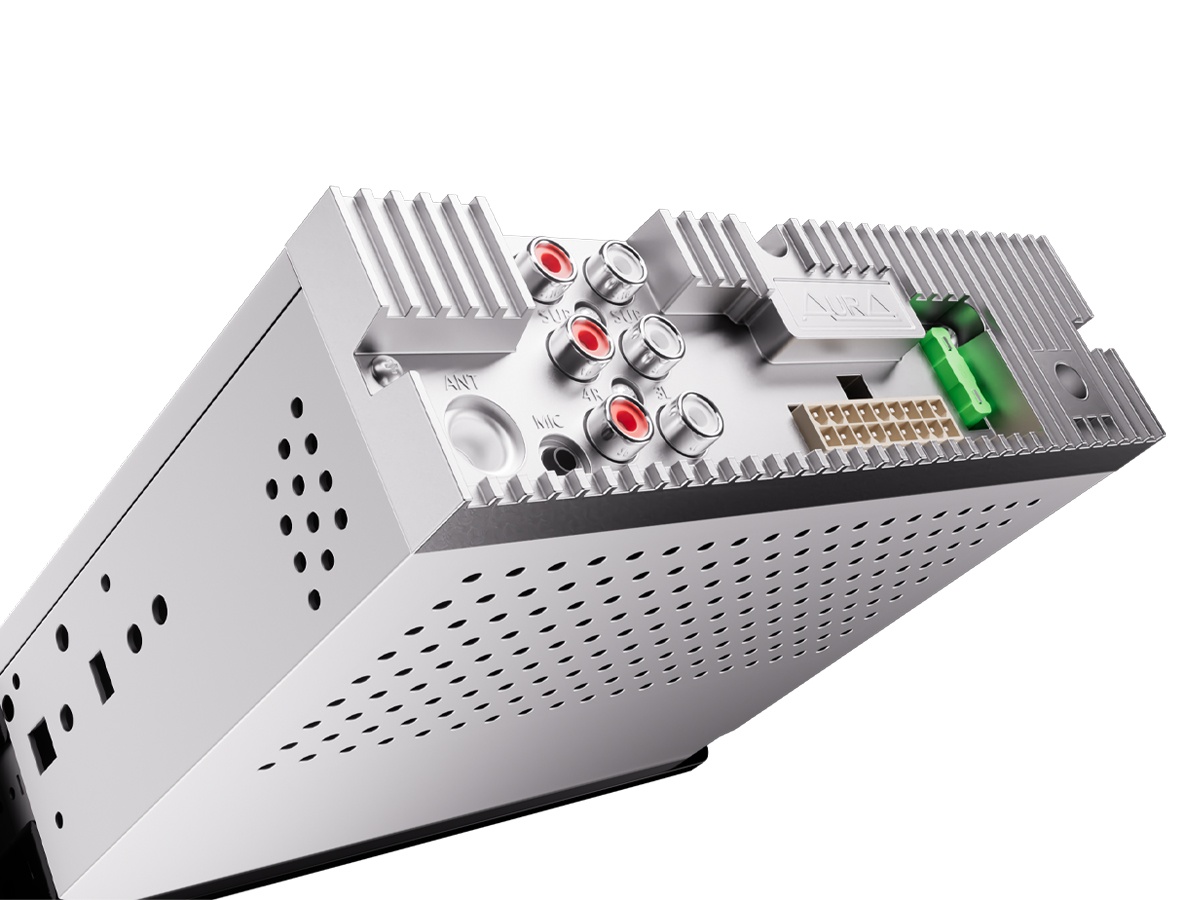 Автомобильный USB/Bluetooth процессорный ресивер AURA VENOM-D641DSP - фото2