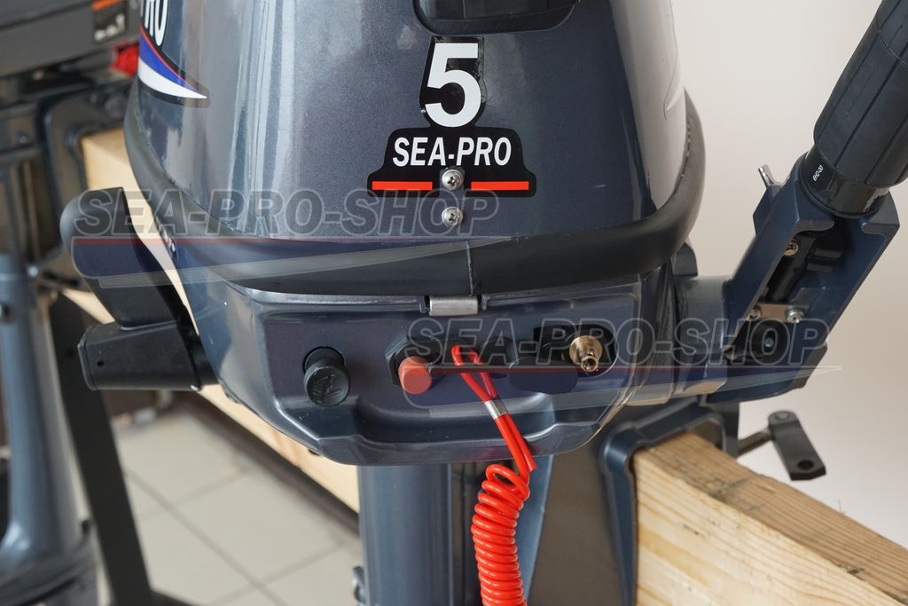Лодочный четырехтактный мотор SEA-PRO F5S - фото4