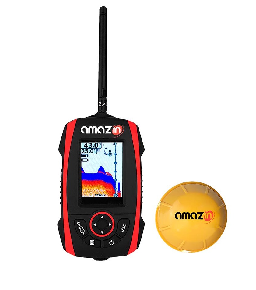 Беспроводной эхолот Amazin FishFinder FF777-PRO-W - фото