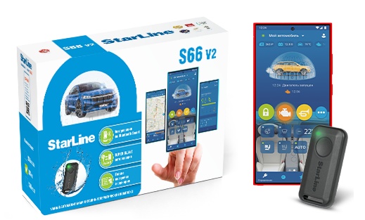 Автосигнализация StarLine S66 BT GSM v2 - фото