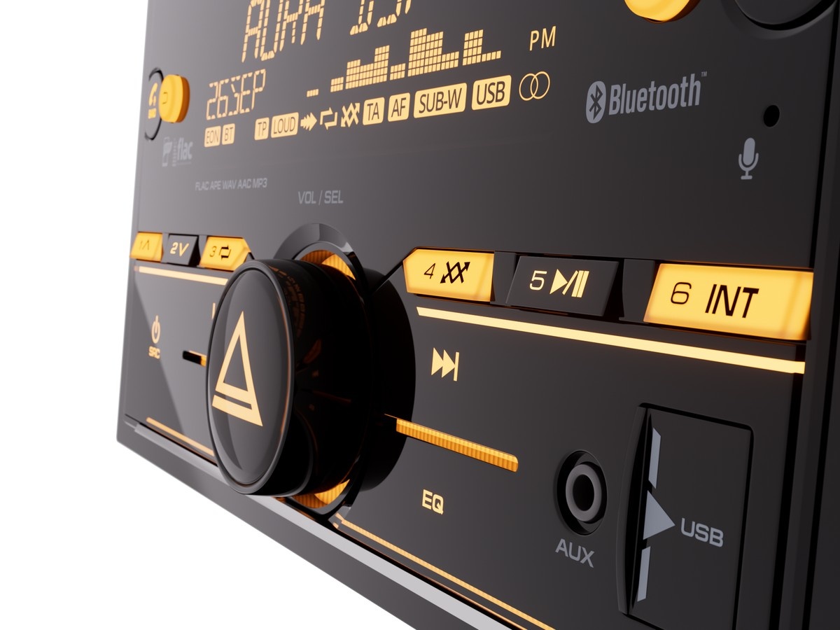 Автомобильный USB/Bluetooth процессорный ресивер AURA STORM-846DSP - фото4