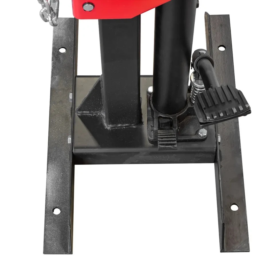 Стяжка пружин гидравлическая напольная с двумя комплектами получаш и защитным каркасом Rock FORCE RF-1500-6Q - фото3