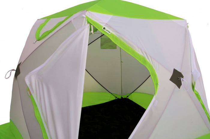 Зимняя палатка ЛОТОС Куб 3 Классик А8 - фото4