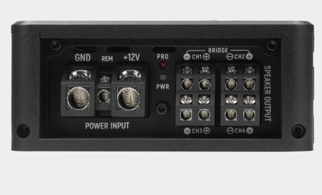 Автомобильный усилитель AMP PRO 4.100FR - фото6