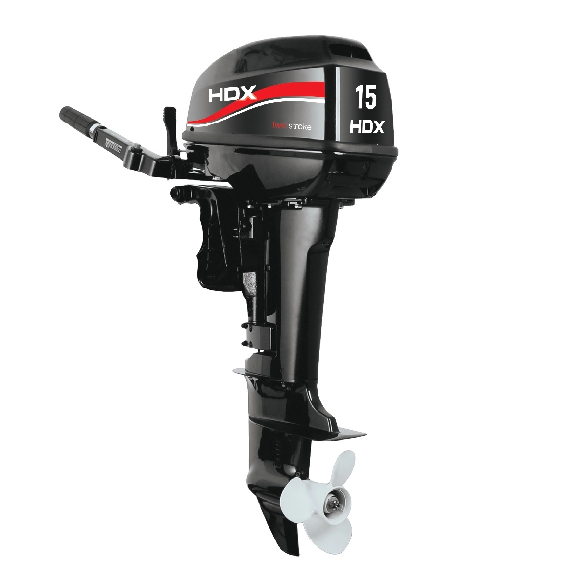 Лодочный двухтактный мотор HDX T 15 BMS R-Series - фото