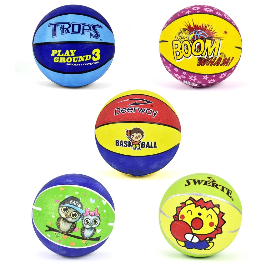 Мяч баскетбольный 3-го размера резиновый CLIFF CF-4425 - фото